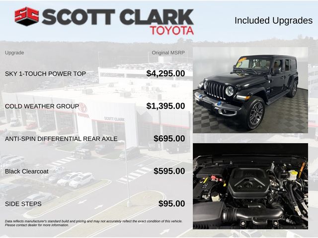 Used 2023 Jeep Wrangler 4xe Sahara SUV
