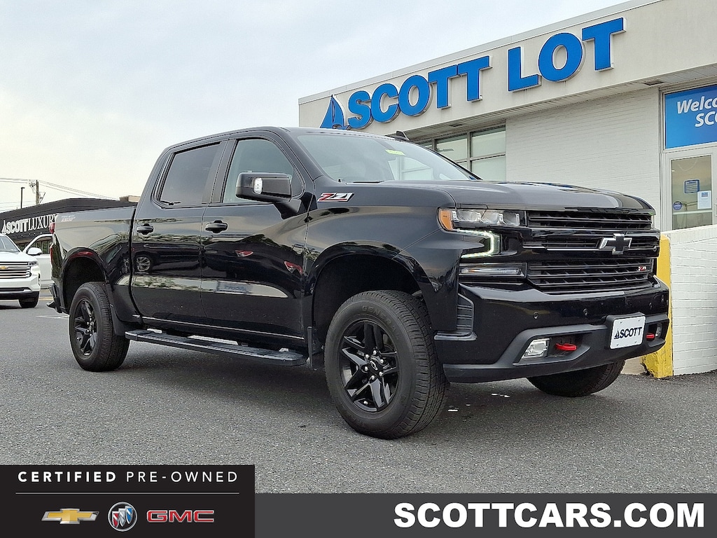 Certified 2022 Chevrolet Silverado 1500 LTD LT Trail Boss Truck Crew Cab