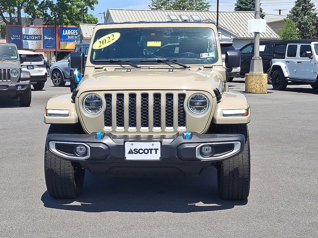 Used 2022 Jeep Wrangler Unlimited 4xe Sahara SUV