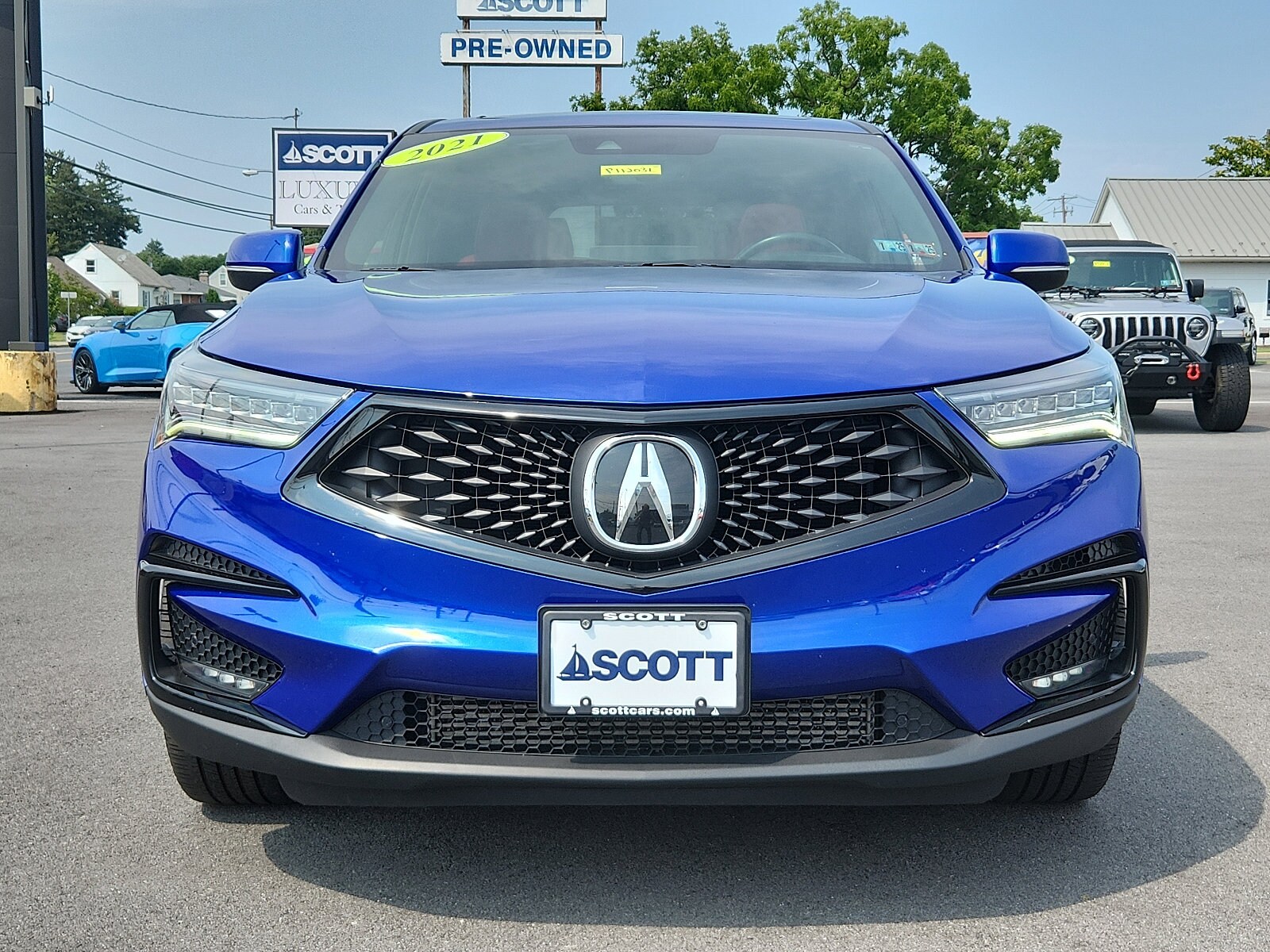 Used 2021 Acura RDX A-Spec Package with VIN 5J8TC2H6XML036681 for sale in Allentown, PA