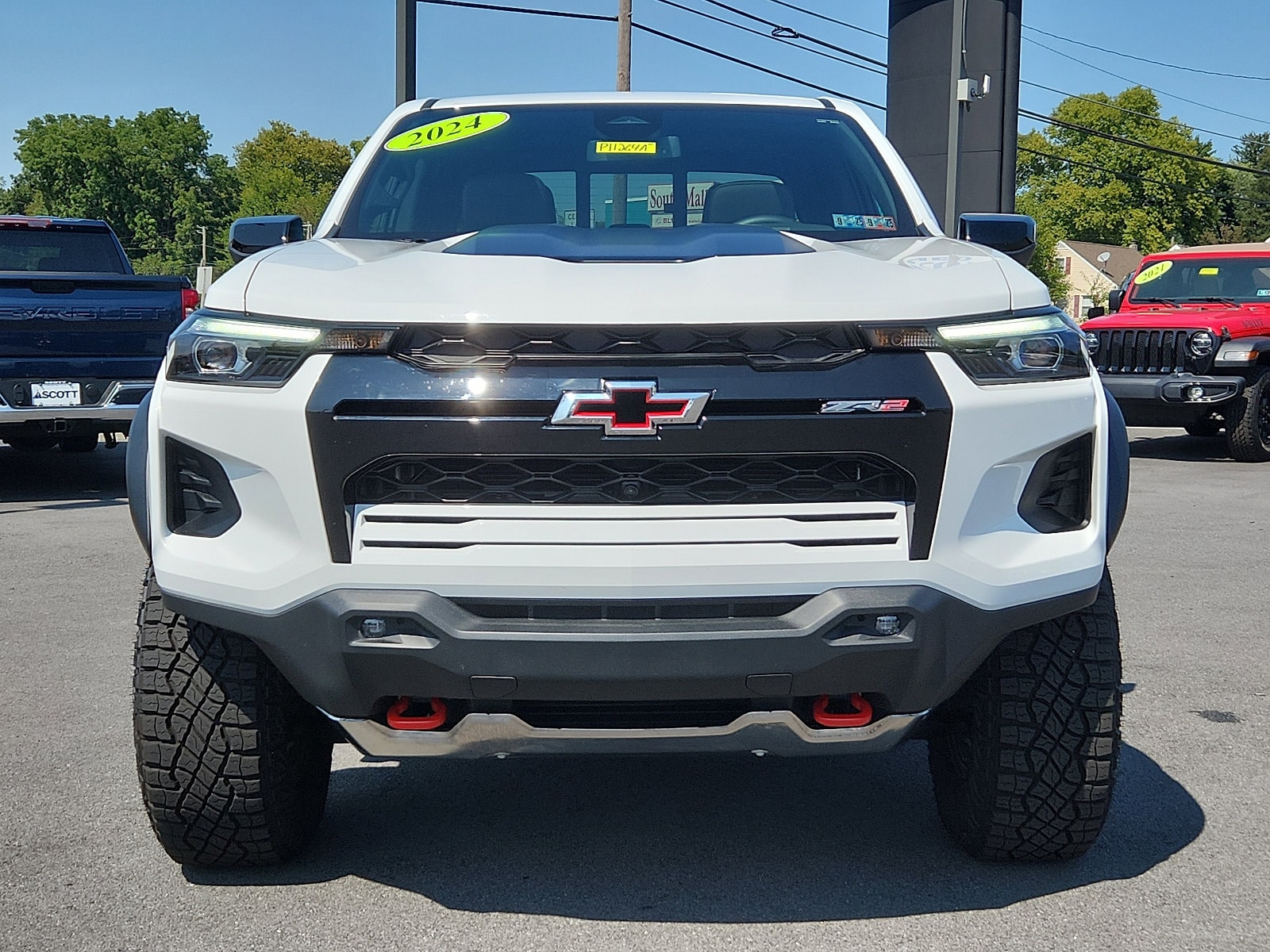 Certified 2024 Chevrolet Colorado ZR2 with VIN 1GCPTFEKXR1156122 for sale in Allentown, PA