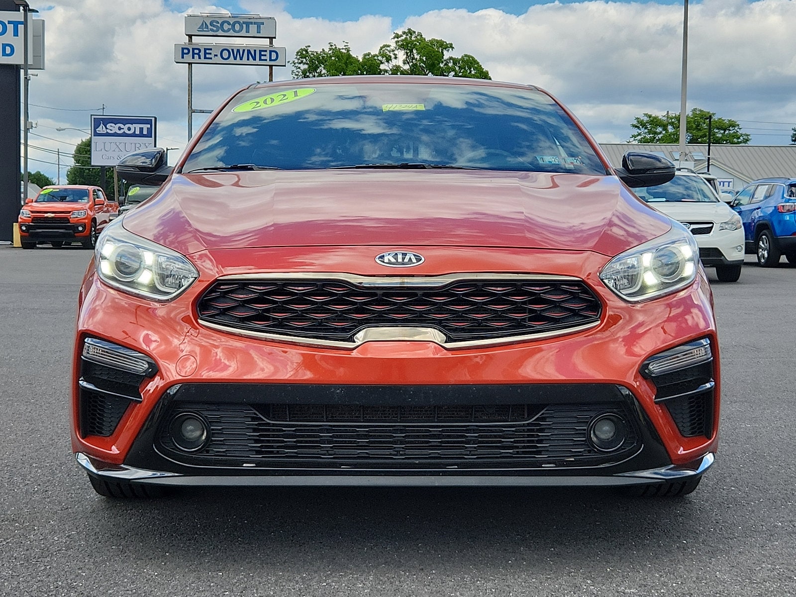 Used 2021 Kia Forte GT-Line with VIN 3KPF34AD7ME294634 for sale in Allentown, PA