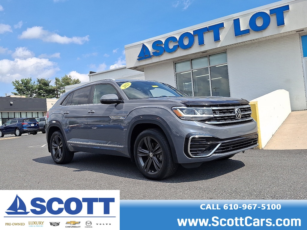 Used 2021 Volkswagen Atlas Cross Sport 3.6L V6 SE w/Technology R-Line 4MOTION SUV
