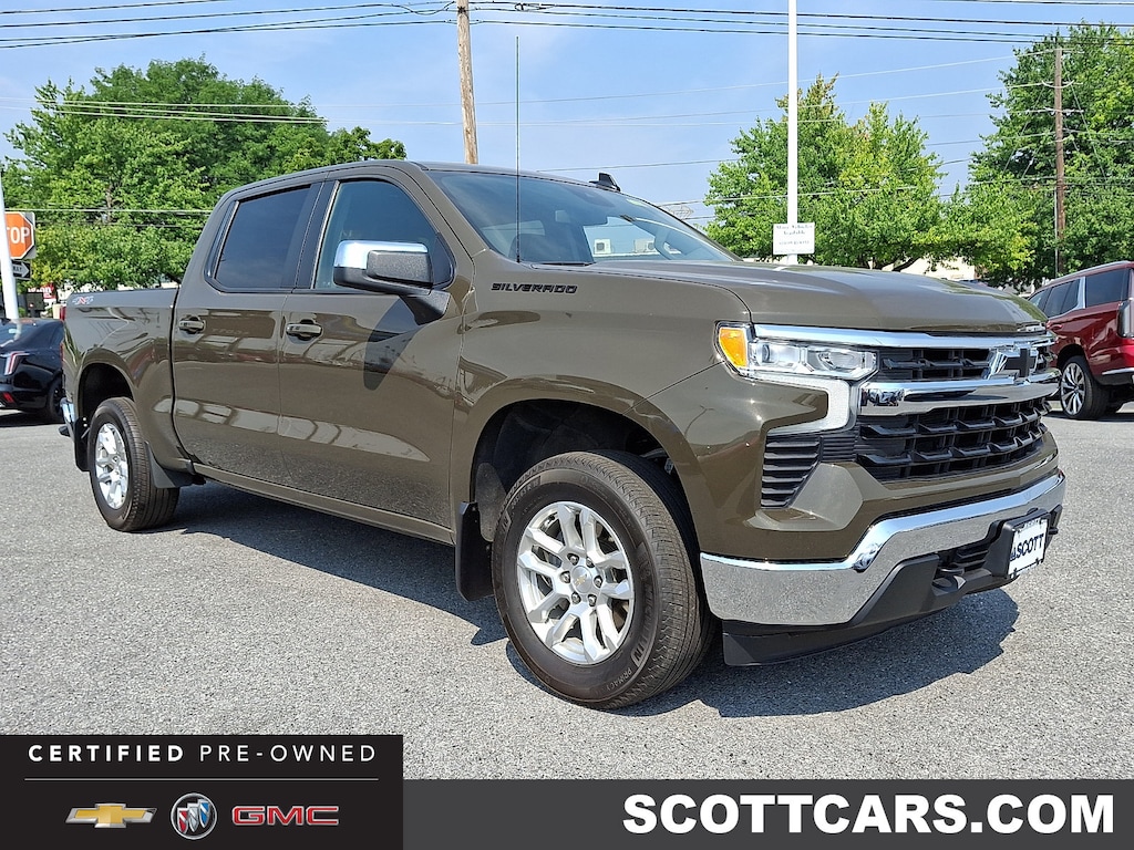 Used 2023 Chevrolet Silverado 1500 LT w/1LT Truck Crew Cab