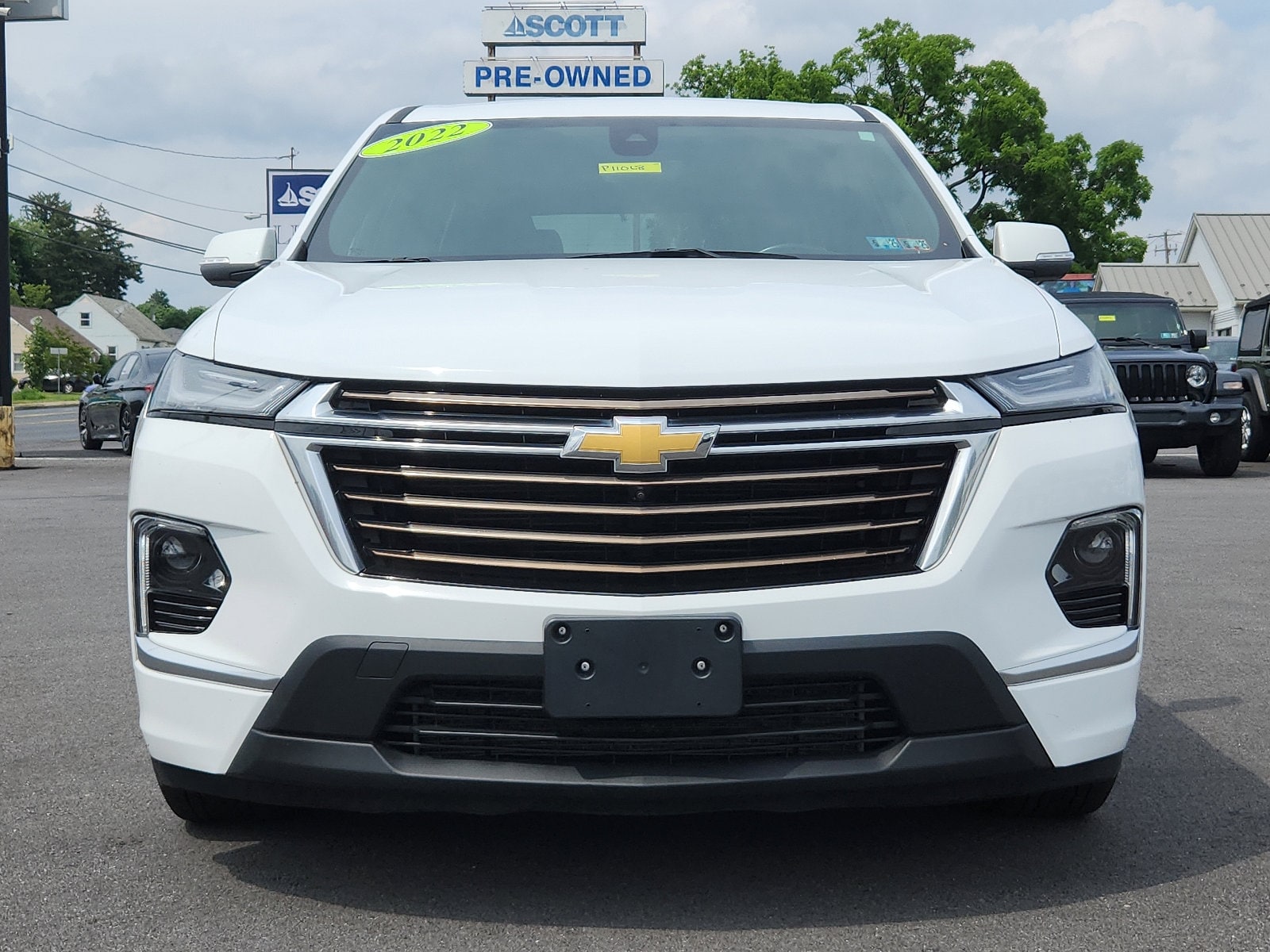 Used 2022 Chevrolet Traverse High Country with VIN 1GNEVNKW3NJ153602 for sale in Allentown, PA