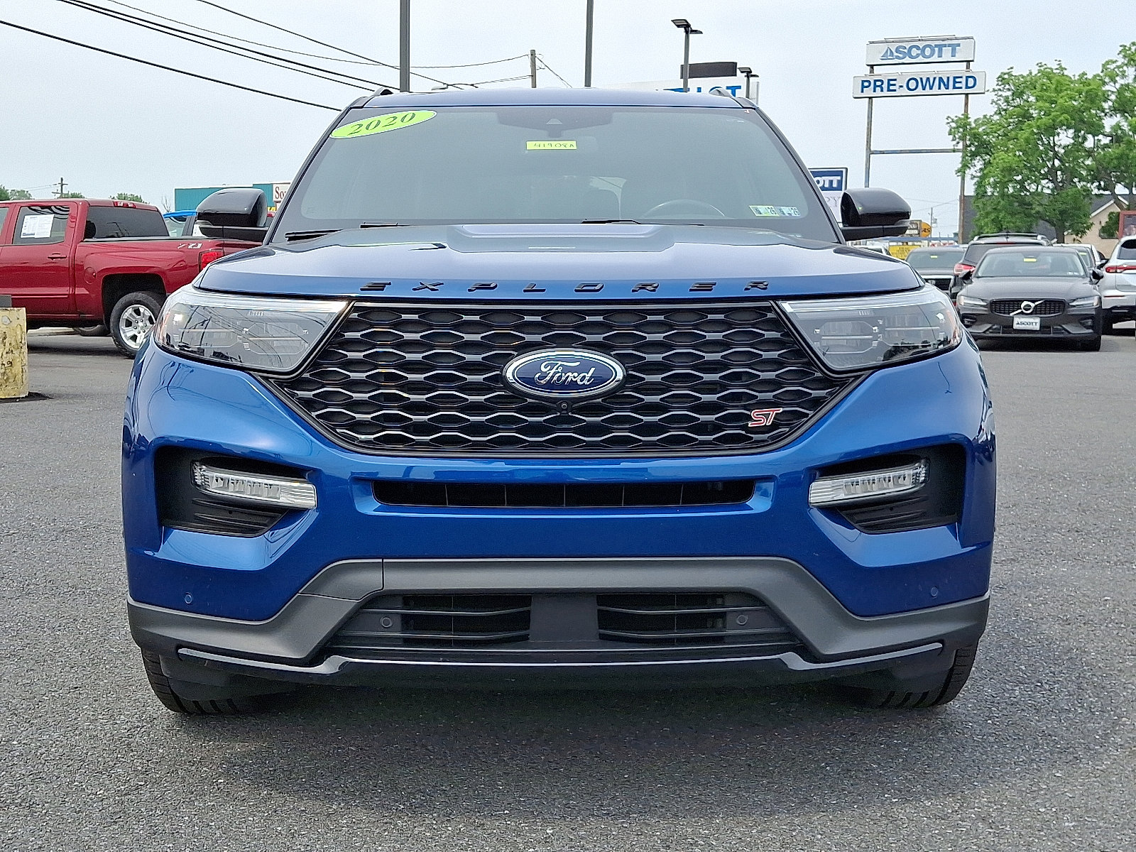 Used 2020 Ford Explorer ST with VIN 1FM5K8GC8LGD19393 for sale in Allentown, PA