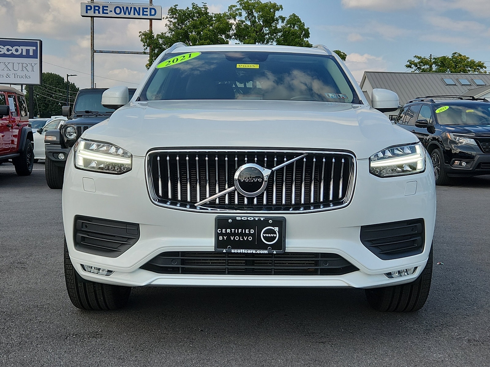 Certified 2021 Volvo XC90 Momentum with VIN YV4A22PK7M1771893 for sale in Allentown, PA