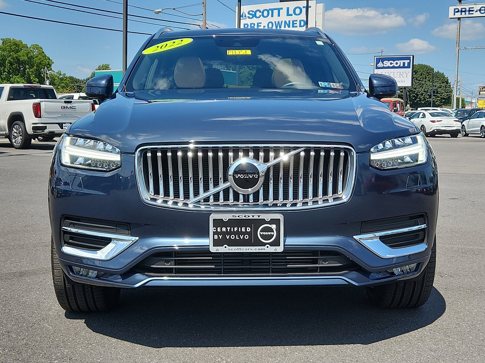 Certified 2022 Volvo XC90 Inscription with VIN YV4A22PL7N1834579 for sale in Allentown, PA