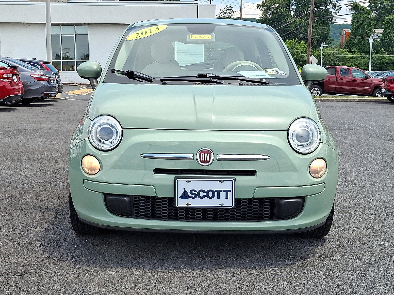 Used 2013 FIAT 500 Pop with VIN 3C3CFFAR2DT634077 for sale in Allentown, PA
