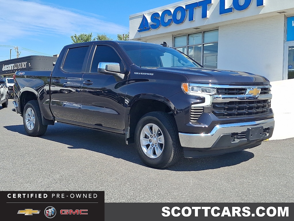 Used 2022 Chevrolet Silverado 1500 LT w/1LT Truck Crew Cab