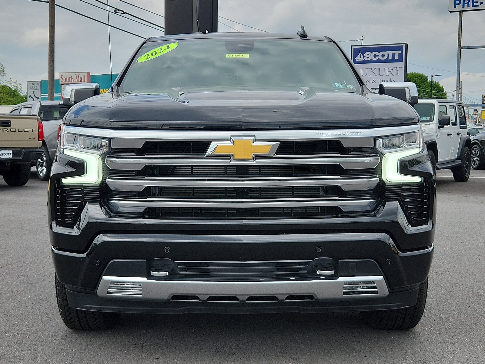 Used 2024 Chevrolet Silverado 1500 High Country with VIN 1GCUDJEL4RZ119984 for sale in Allentown, PA