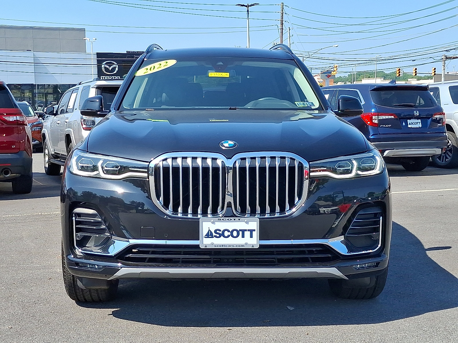 Used 2022 BMW X7 40i with VIN 5UXCW2C03N9M57244 for sale in Allentown, PA