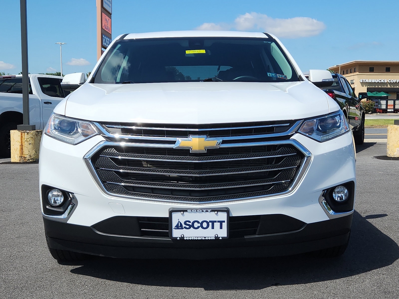 Used 2021 Chevrolet Traverse 3LT with VIN 1GNEVHKW3MJ270466 for sale in Allentown, PA