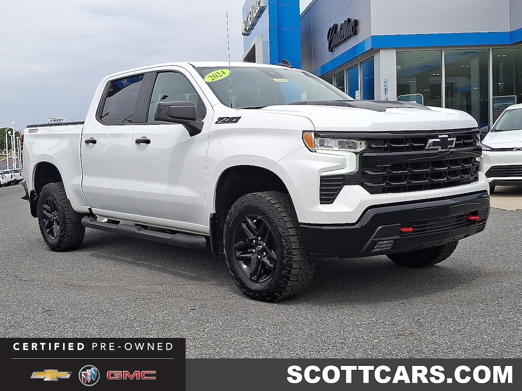 Used 2024 Chevrolet Silverado 1500 LT Trail Boss Truck Crew Cab