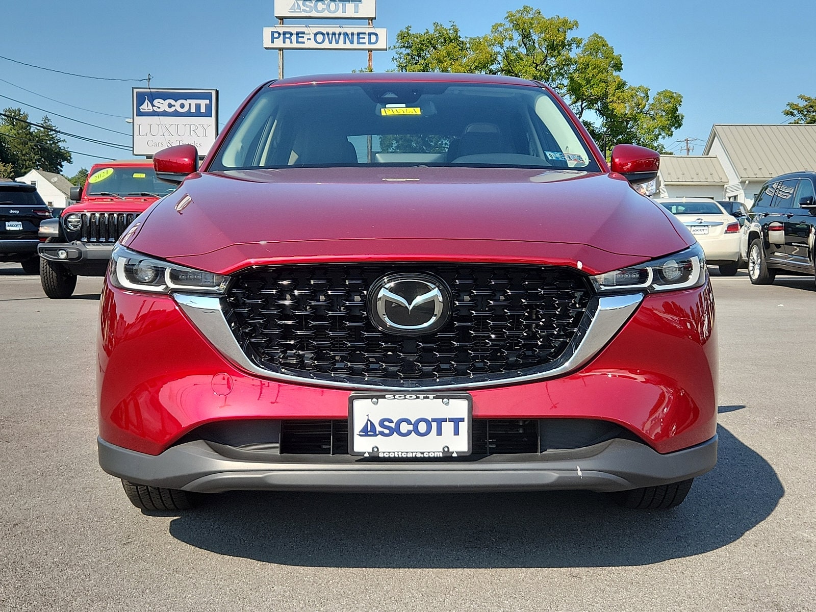 Used 2022 Mazda CX-5 S Preferred package with VIN JM3KFBCM1N0548203 for sale in Allentown, PA