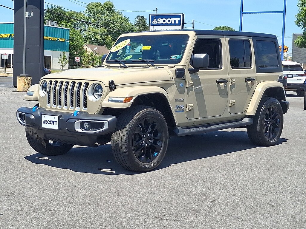 Used 2022 Jeep Wrangler Unlimited 4xe Sahara SUV