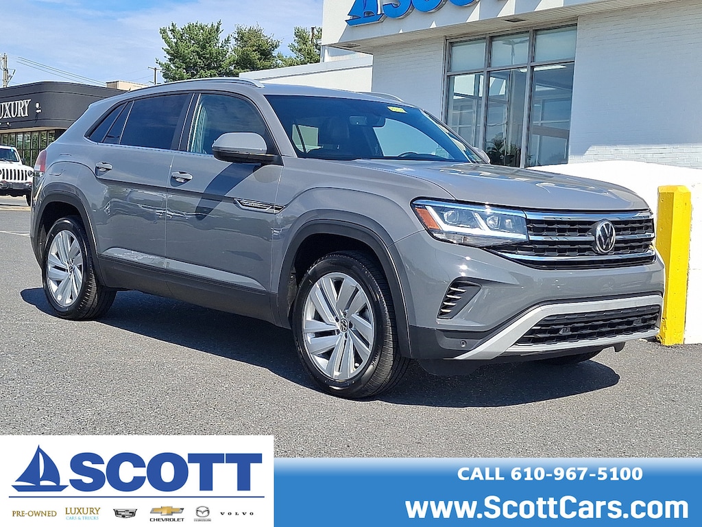 Used 2022 Volkswagen Atlas Cross Sport 3.6L V6 SE w/Technology SUV