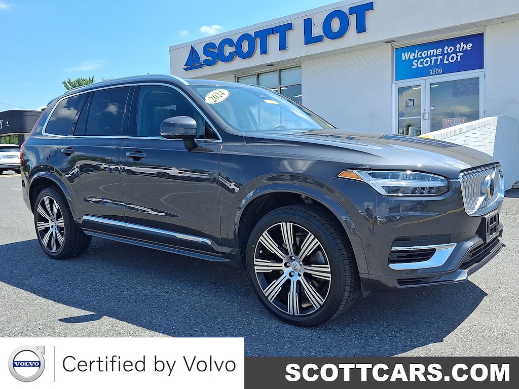 Certified 2024 Volvo XC90 plug-in hybrid T8 Ultimate Bright 7-Seater SUV