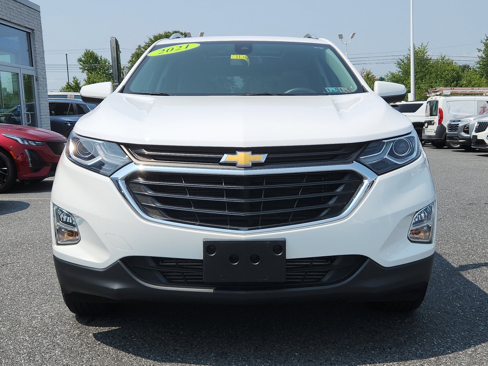 Used 2021 Chevrolet Equinox LT with VIN 3GNAXUEV5ML397670 for sale in Allentown, PA