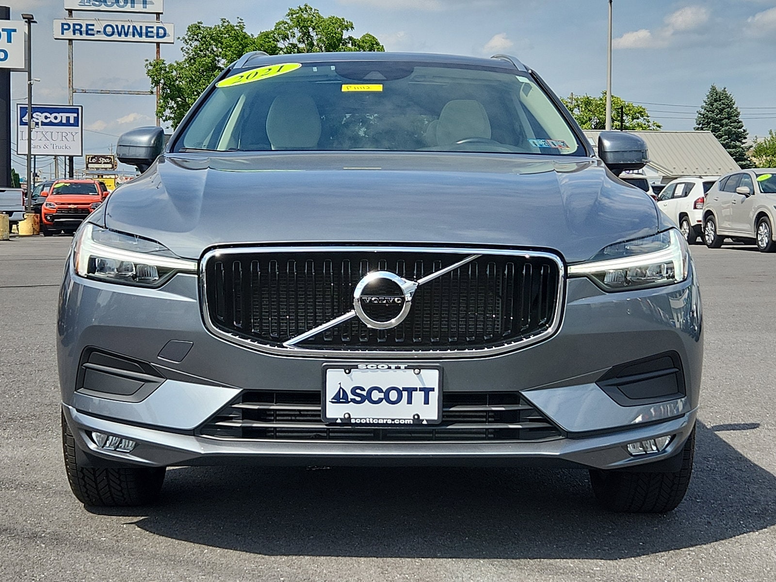 Certified 2021 Volvo XC60 Momentum with VIN YV4102RK7M1792696 for sale in Allentown, PA