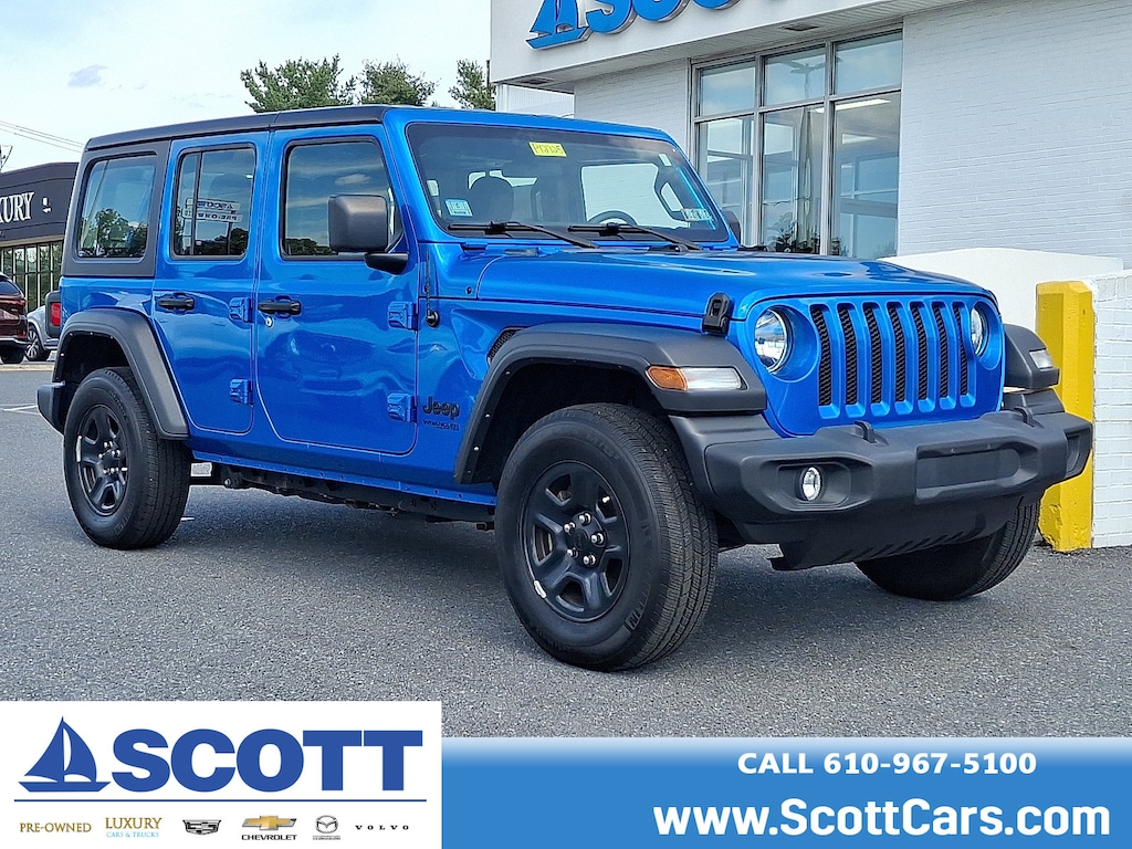 Used 2022 Jeep Wrangler Unlimited Sport SUV