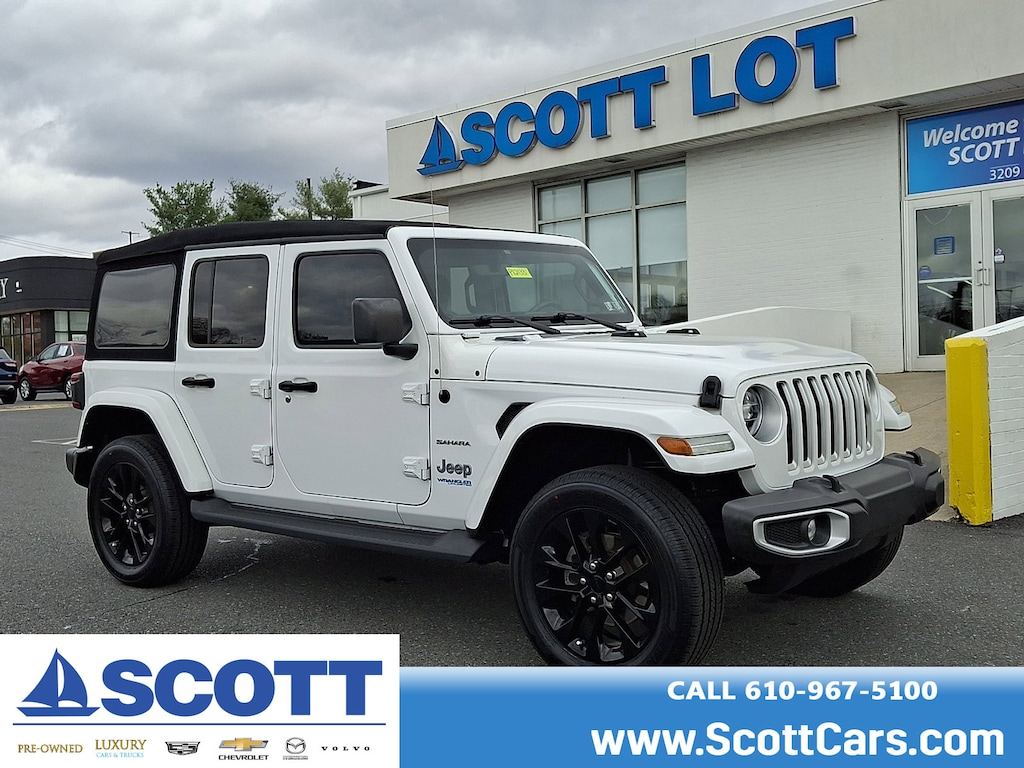 Used 2021 Jeep Wrangler 4xe Sahara SUV