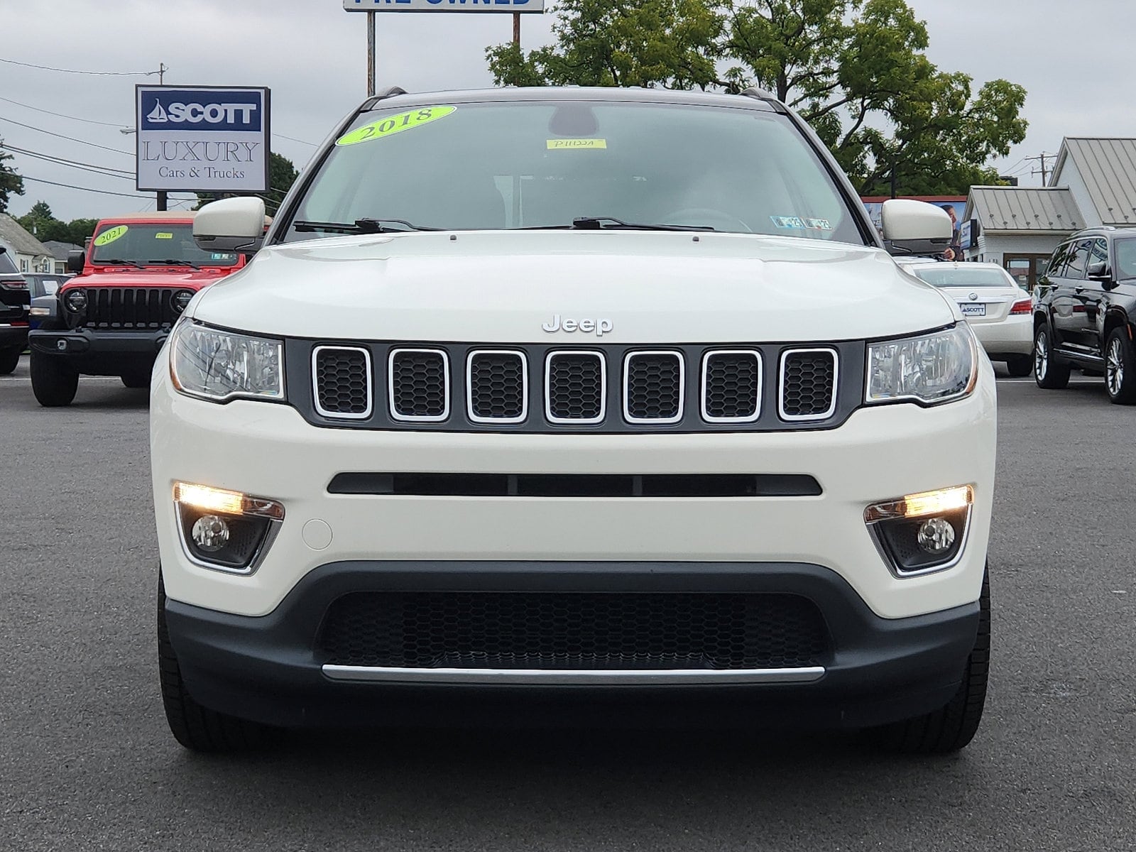 Used 2018 Jeep Compass Limited with VIN 3C4NJDCB4JT191109 for sale in Allentown, PA