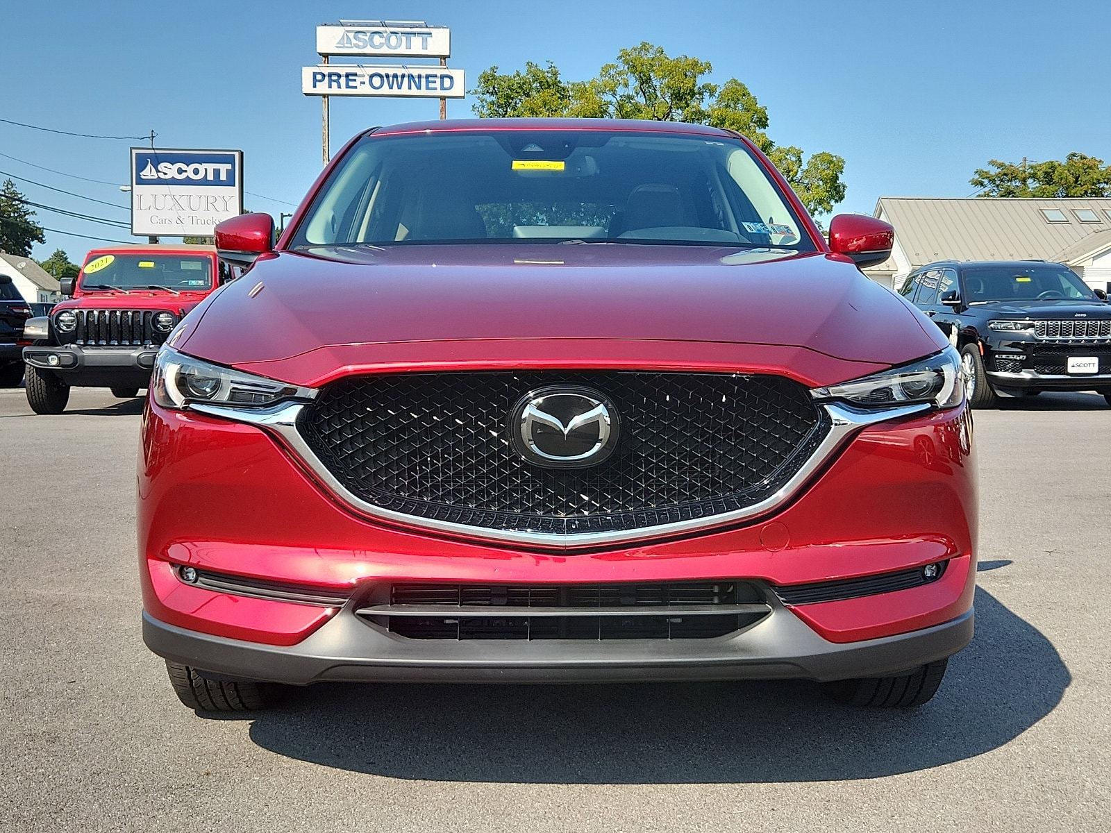 Certified 2021 Mazda CX-5 Grand Touring with VIN JM3KFBDM5M0340354 for sale in Allentown, PA