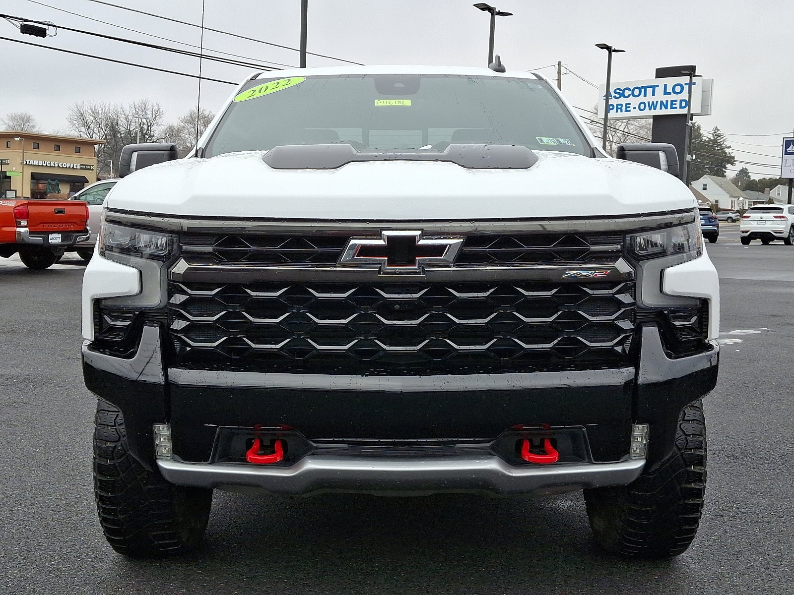 Used 2022 Chevrolet Silverado 1500 ZR2 with VIN 3GCUDHEL0NG576262 for sale in Allentown, PA