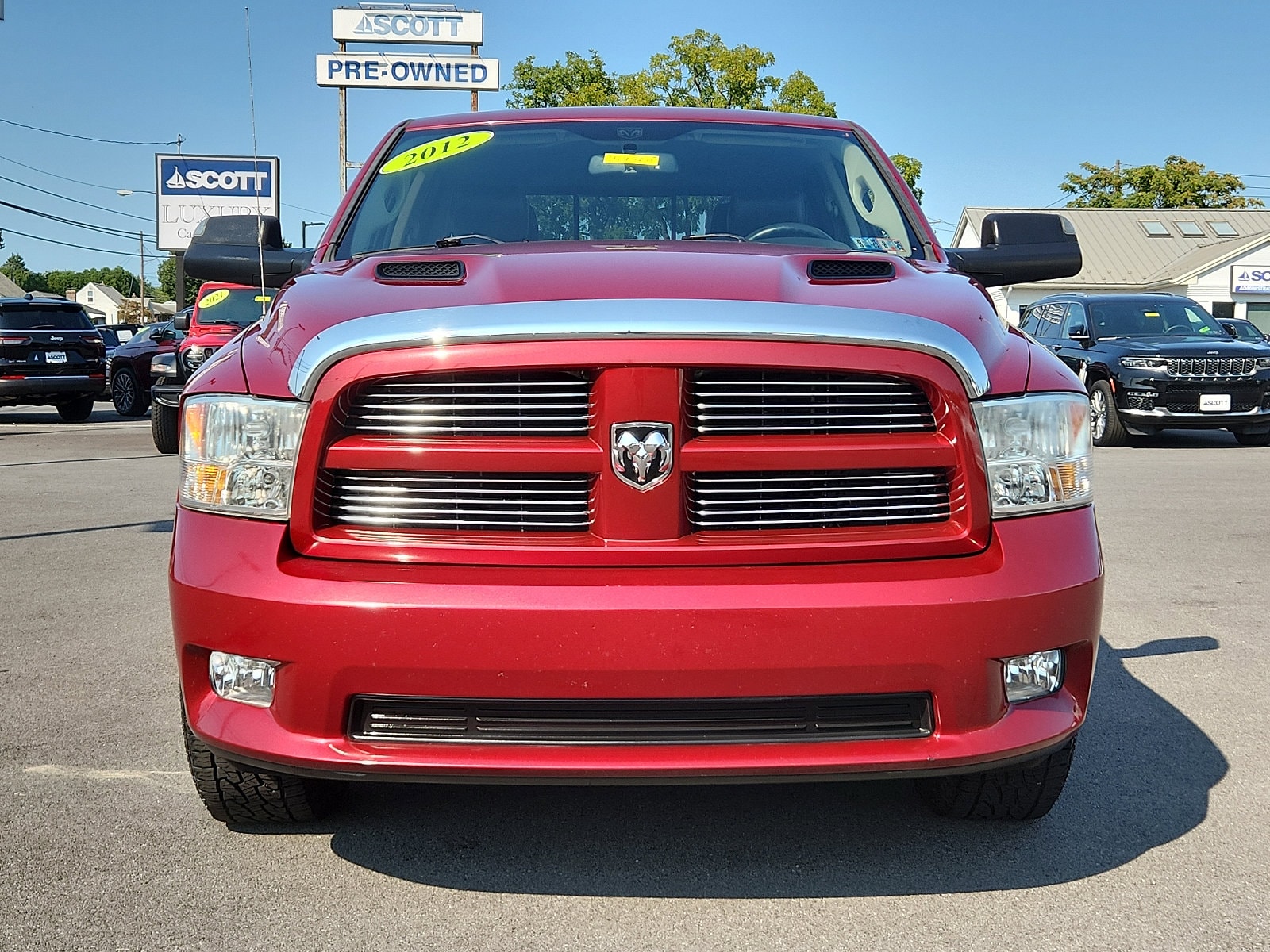 Used 2012 RAM Ram 1500 Pickup Sport with VIN 1C6RD7MT2CS134713 for sale in Allentown, PA