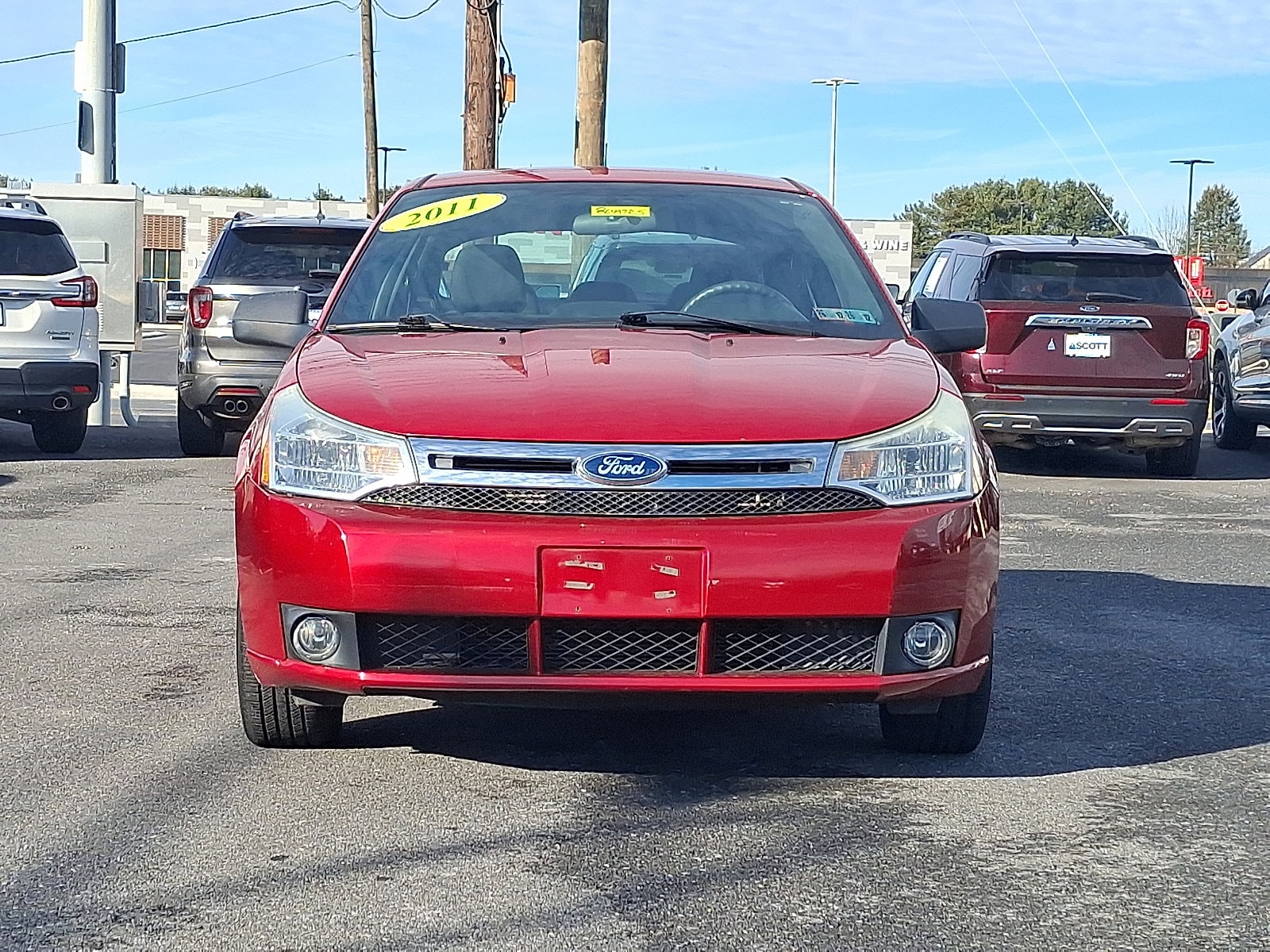 Used 2011 Ford Focus SE with VIN 1FAHP3FN1BW132404 for sale in Allentown, PA