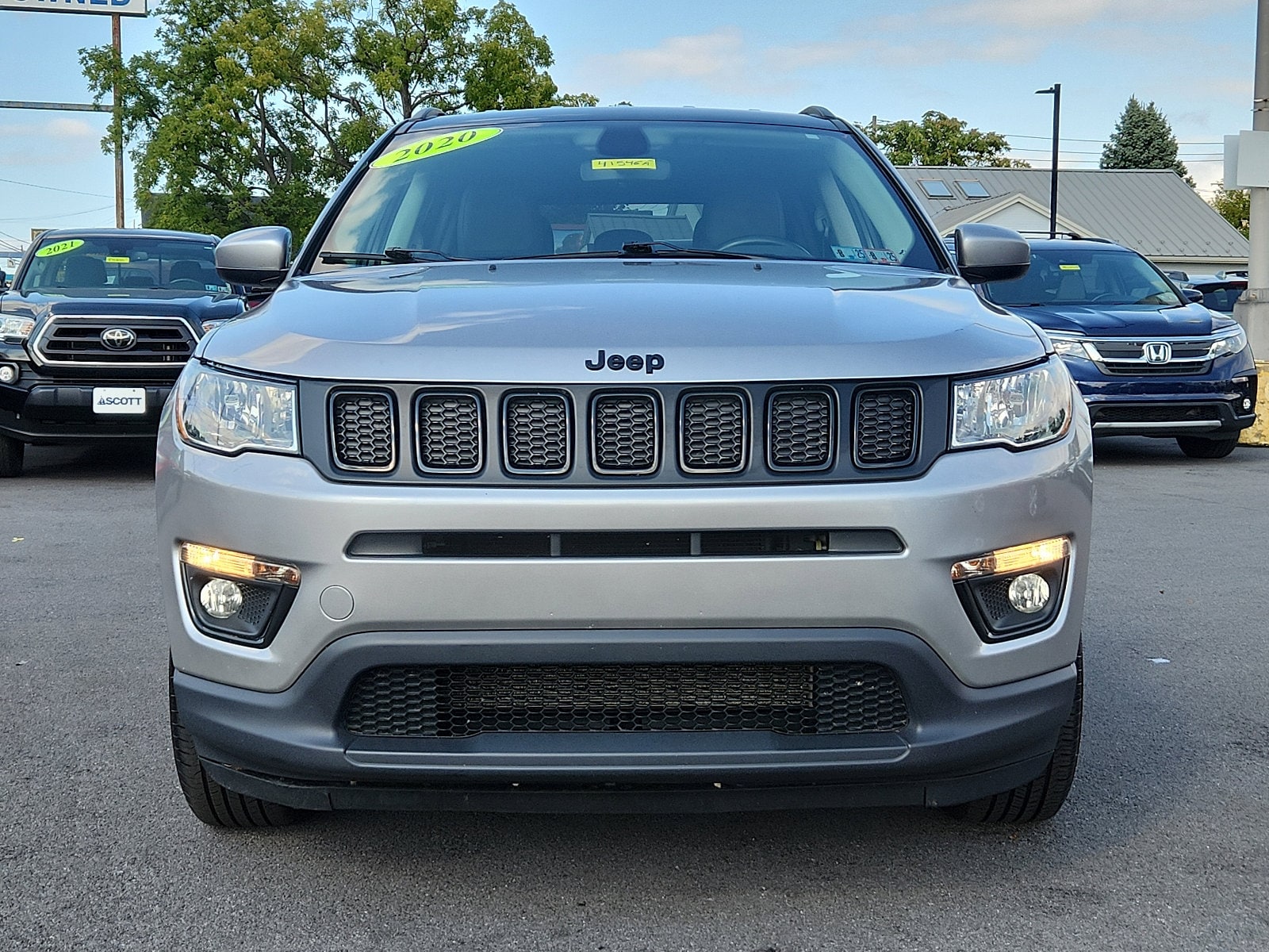 Used 2020 Jeep Compass Latitude with VIN 3C4NJDBB9LT115986 for sale in Allentown, PA