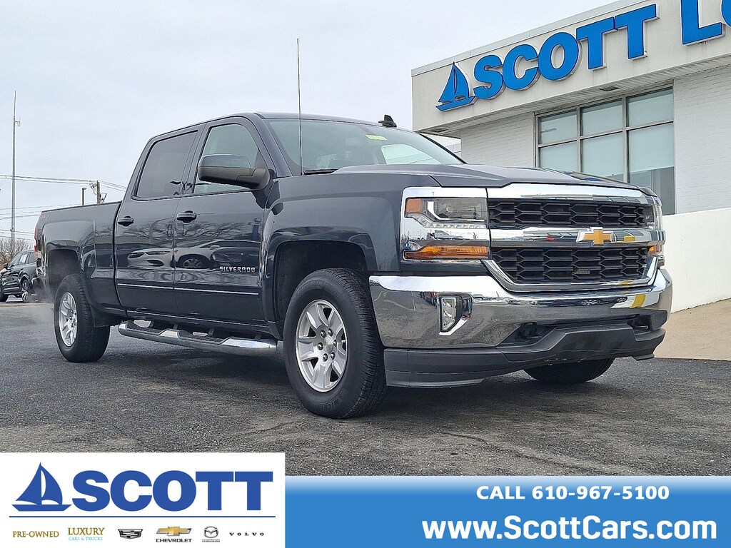 Used 2018 Chevrolet Silverado 1500 LT w/1LT Truck Crew Cab