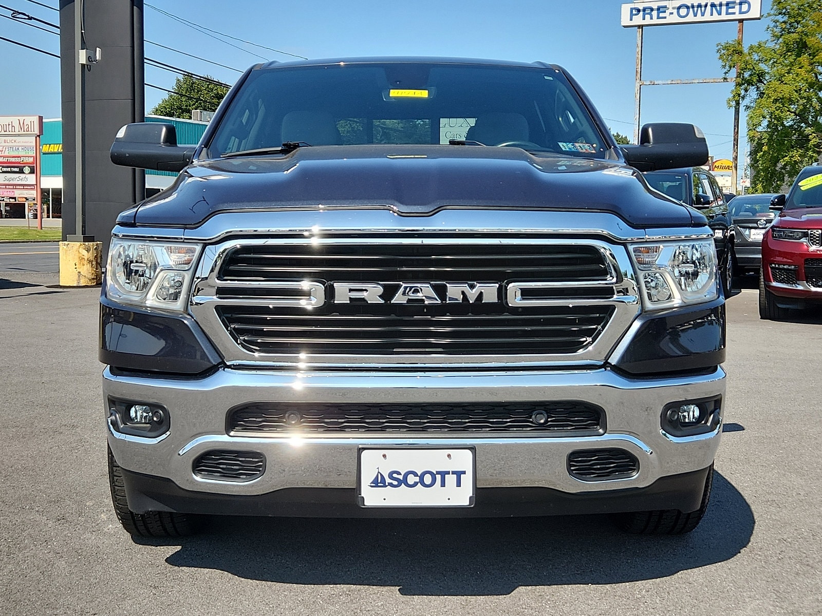 Used 2021 RAM Ram 1500 Pickup Big Horn/Lone Star with VIN 1C6SRFFT8MN826937 for sale in Allentown, PA