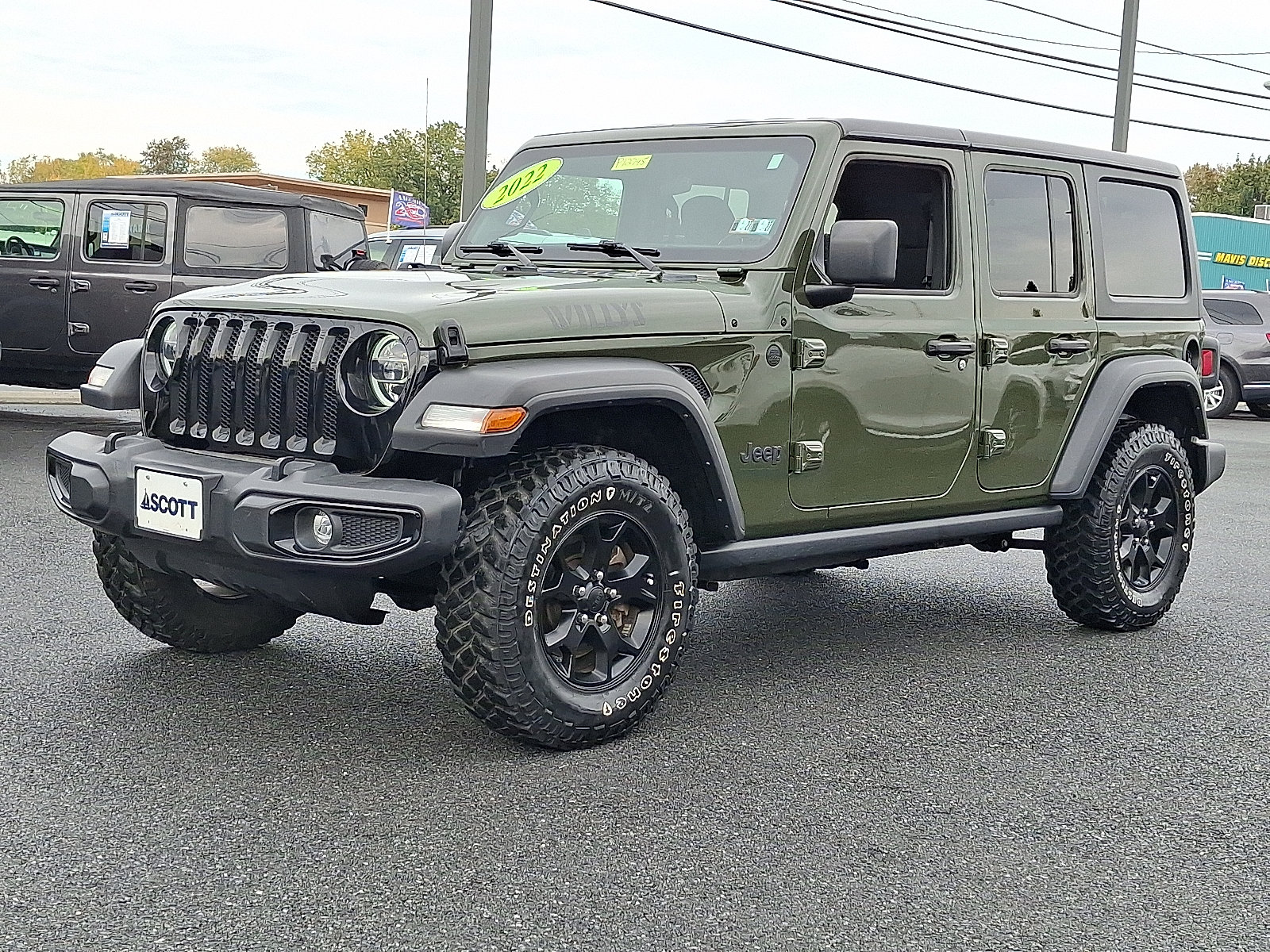 Used 2022 Jeep Wrangler Unlimited Sport SUV
