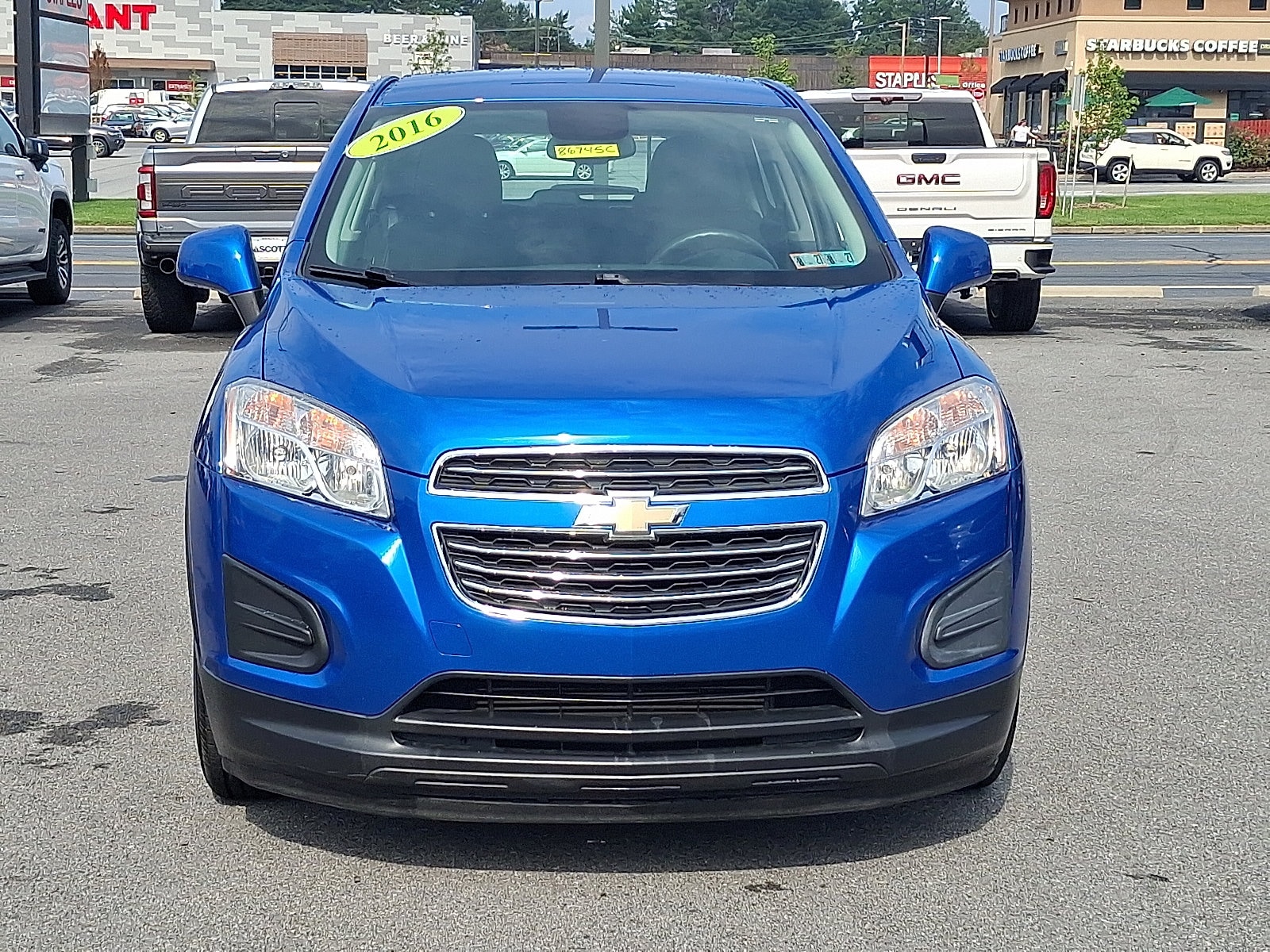 Used 2016 Chevrolet Trax LS with VIN KL7CJKSB5GB642830 for sale in Allentown, PA