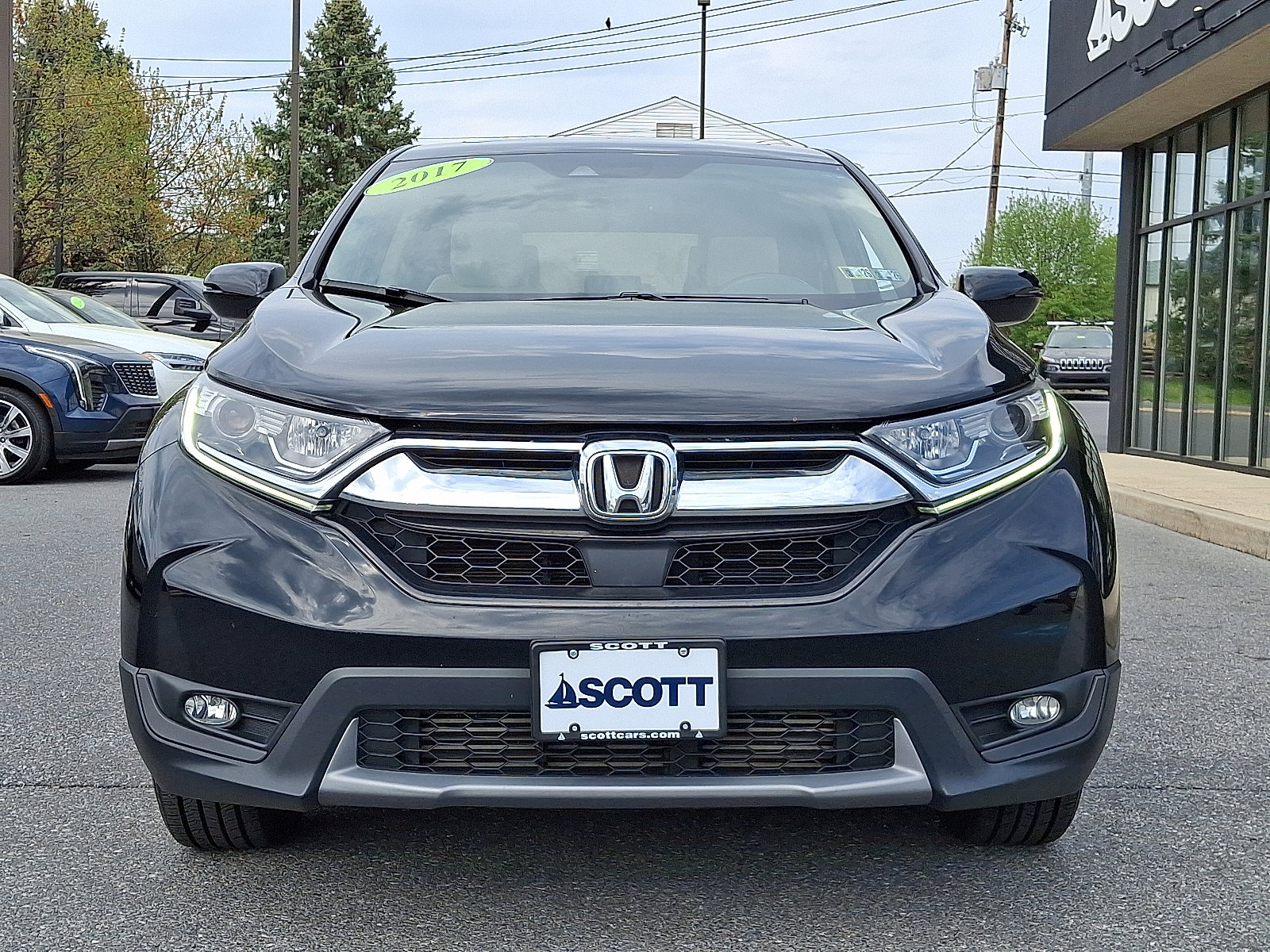 Used 2017 Honda CR-V EX-L with VIN 2HKRW2H83HH617385 for sale in Allentown, PA