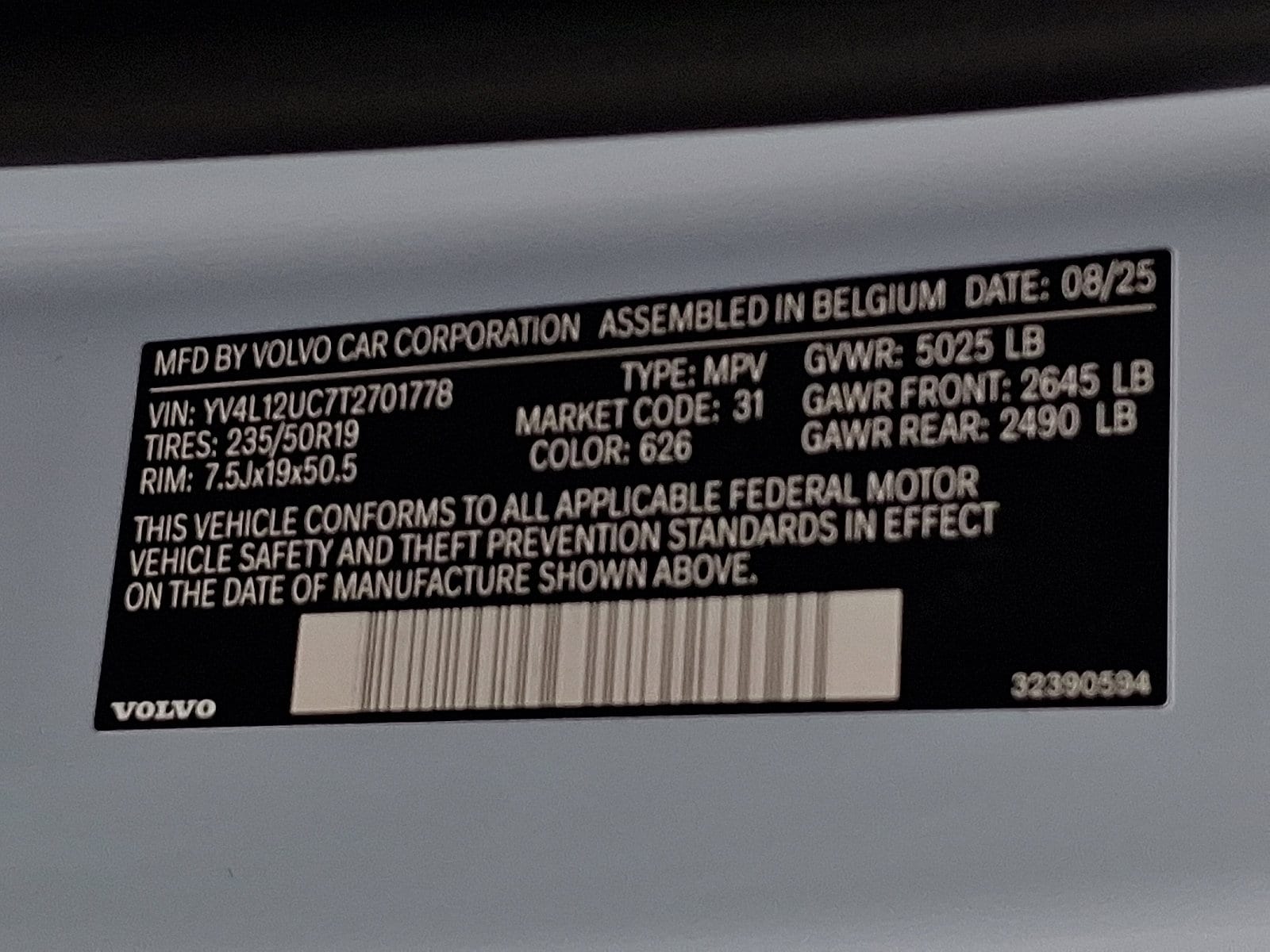 専用ページY176 New 2026 Volvo XC40 For Sale at Scott Family of Dealerships | VIN