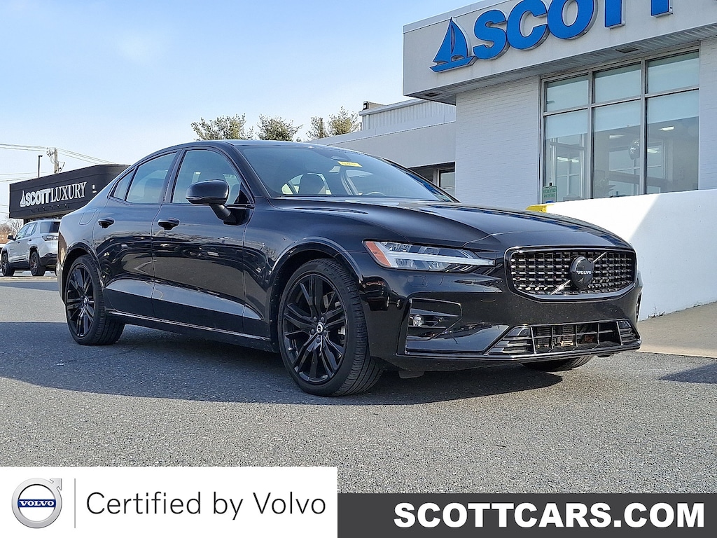 Certified 2023 Volvo S60 B5 AWD Plus Black Sedan