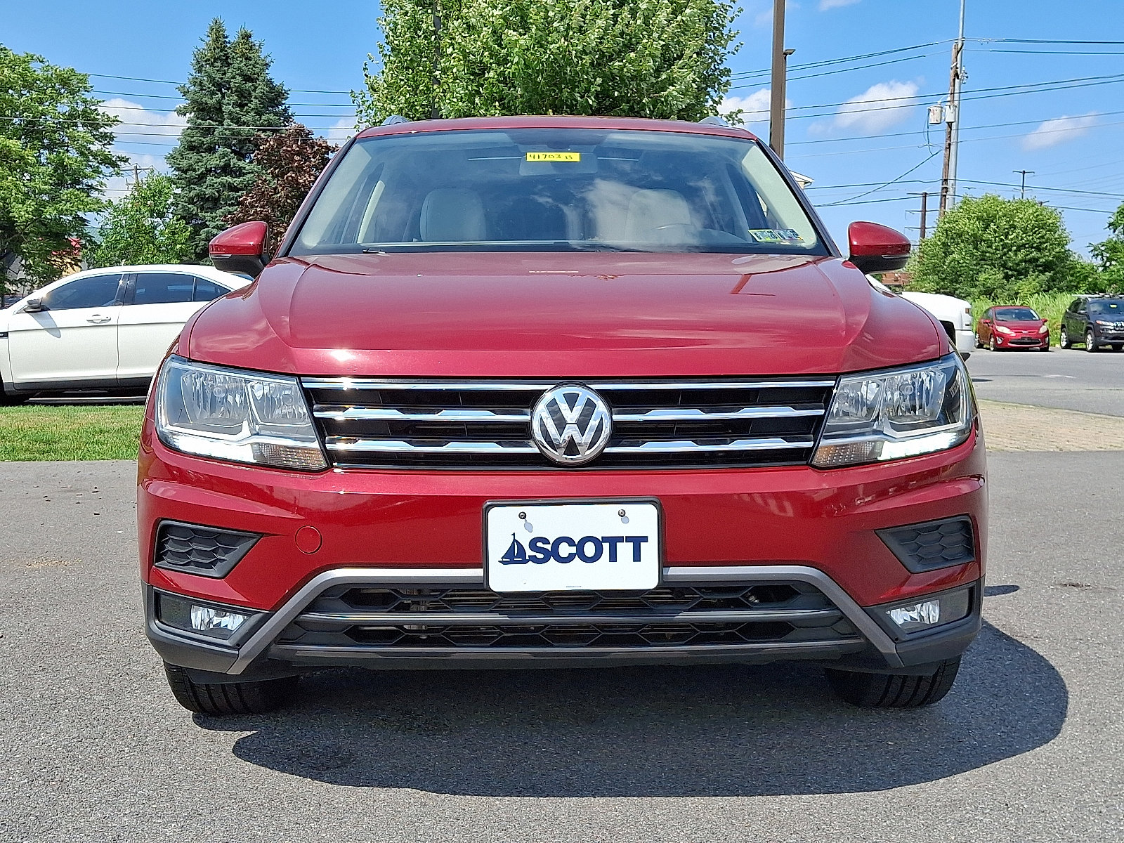 Used 2018 Volkswagen Tiguan SEL with VIN 3VV2B7AX2JM014604 for sale in Allentown, PA