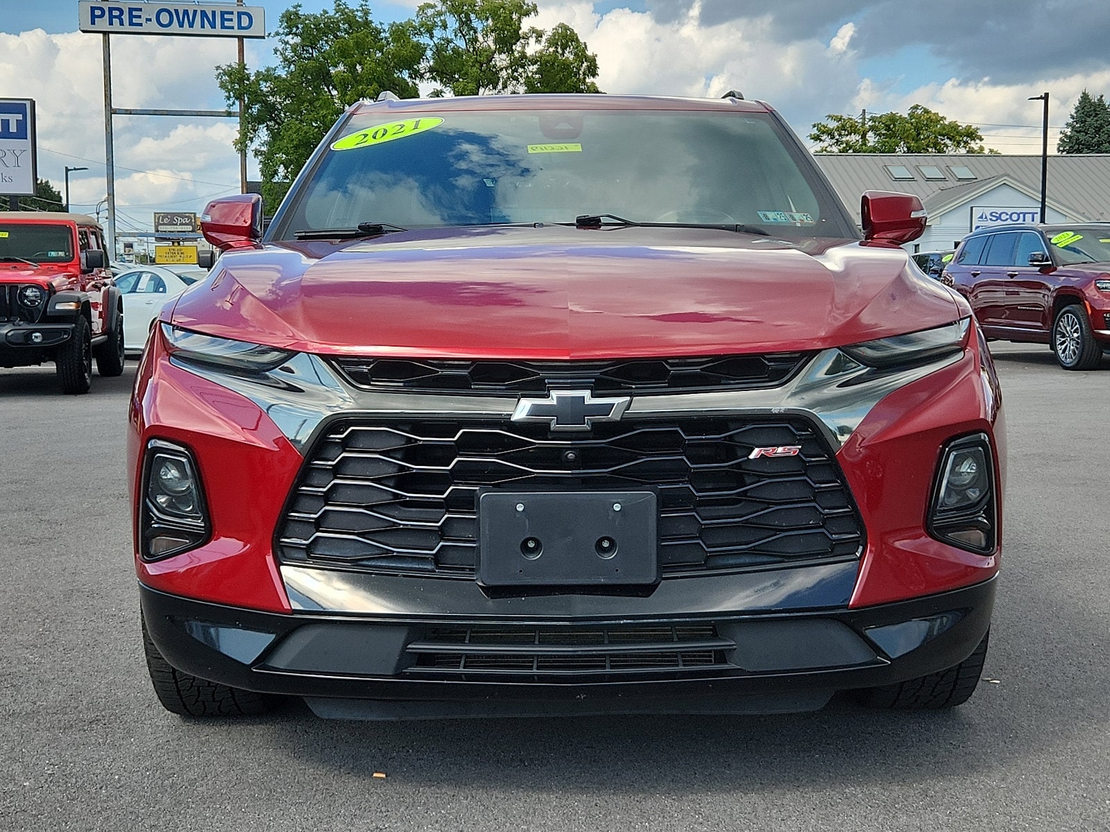 Used 2021 Chevrolet Blazer RS with VIN 3GNKBKRS8MS505891 for sale in Allentown, PA