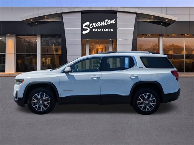 Certified 2022 GMC Acadia SLE with VIN 1GKKNRL41NZ178083 for sale in Vernon, CT