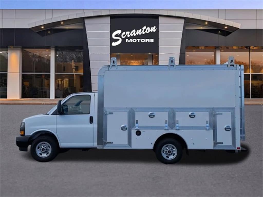 New 2024 GMC Savana Cutaway Work Van Truck