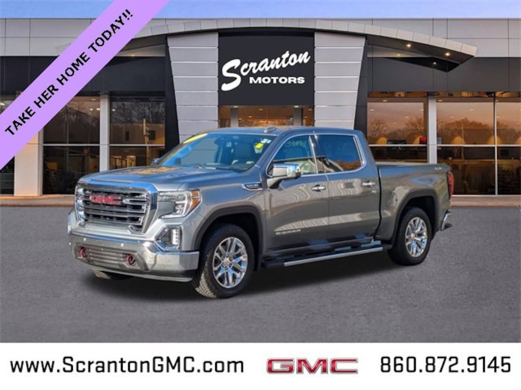 Used 2019 GMC Sierra 1500 SLT Truck Crew Cab