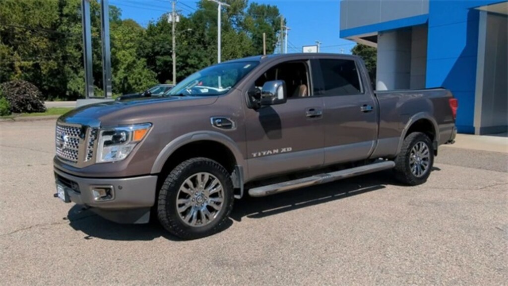Certified 2018 Nissan Titan XD Platinum Reserve Diesel Truck Crew Cab