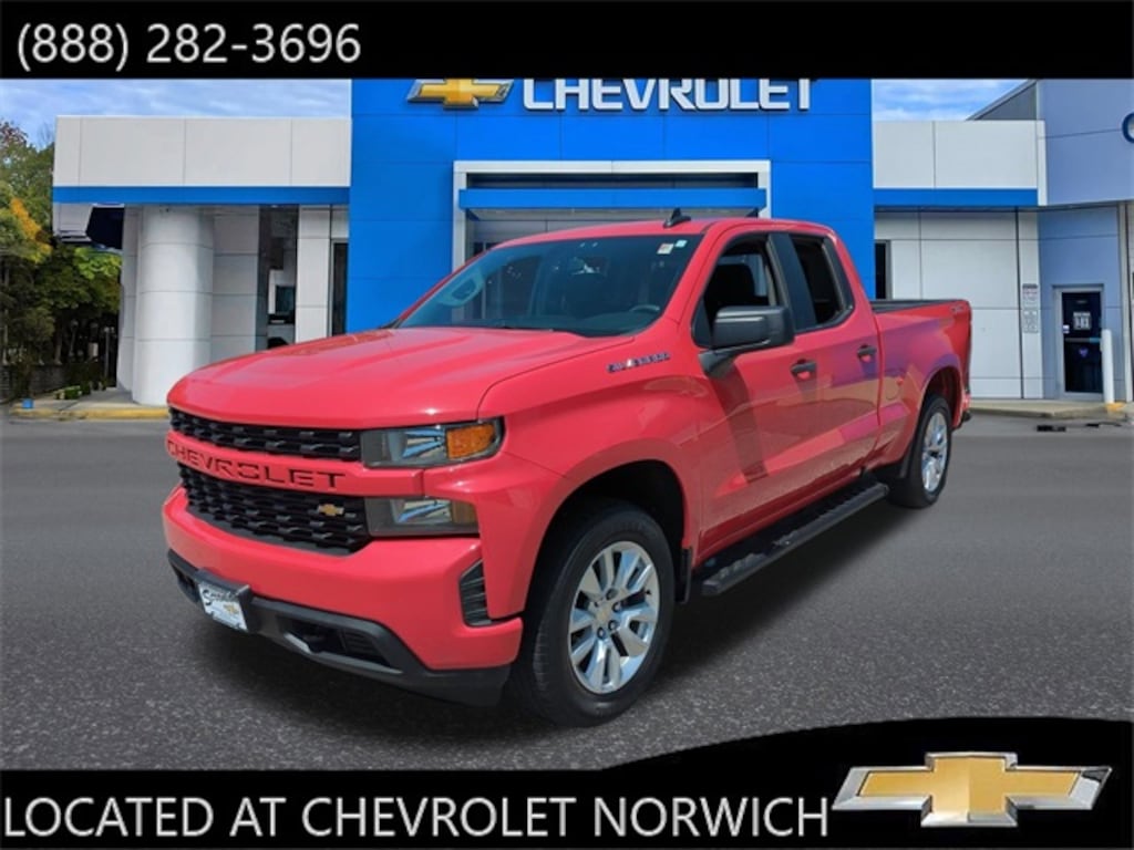 Certified 2022 Chevrolet Silverado 1500 LTD Custom Truck Double Cab