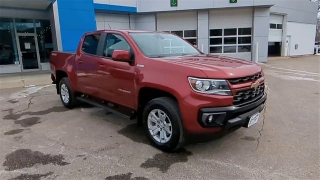 Certified 2022 Chevrolet Colorado LT with VIN 1GCPTCE14N1114156 for sale in Vernon, CT