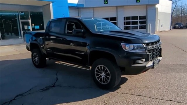 Certified 2021 Chevrolet Colorado ZR2 with VIN 1GCGTEEN3M1278480 for sale in Vernon, CT
