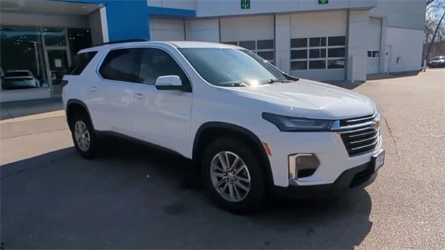 Certified 2022 Chevrolet Traverse 1LT with VIN 1GNEVGKW1NJ133358 for sale in Vernon, CT