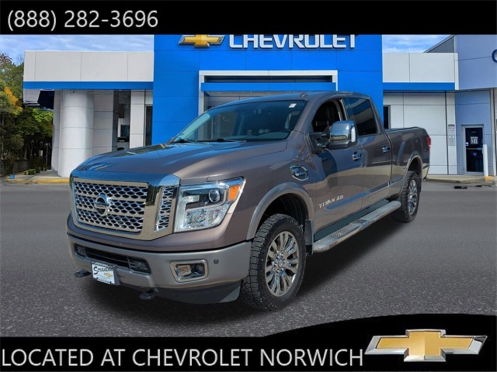 Certified 2018 Nissan Titan XD Platinum Reserve Diesel Truck Crew Cab